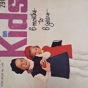 Kids American Threads Knitted & Crocheted Sweaters Jumpers caps Baby Set Pattern